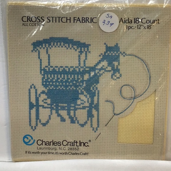 4 Vintage AIDA cross stitch 18; 14; 22 count, 3 NWT - Picture 2 of 10